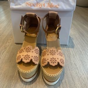See by Chole wedge sandals